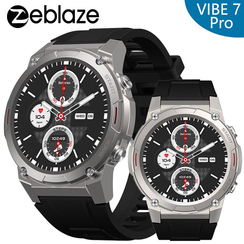 New Zeblaze Vibe 7 Pro Smart Watch 1.43'' AMOLED Display
