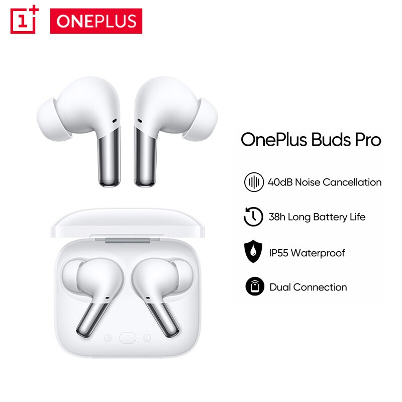 Oneplus Buds Pro Earphone Bluetooth 5.1 AI Call Noise Cancelling True Wireless Earbuds