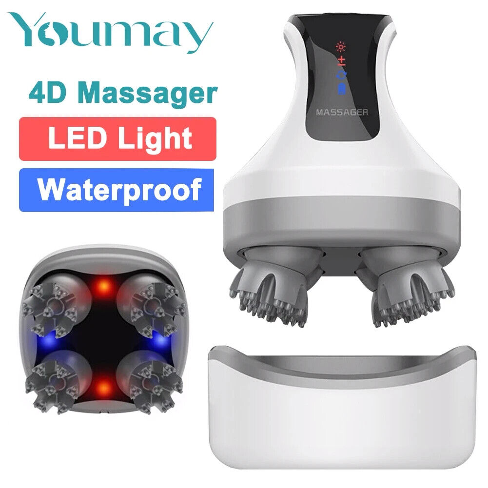 Electric Head Scalp Health Care Relax Deep Tissue Massage Prevent Hair Loss Soft