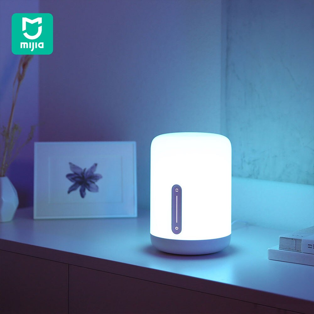Xiaomi Mijia Bedside Lamp 2 WiFi Connection Touch Panel APP Control Works