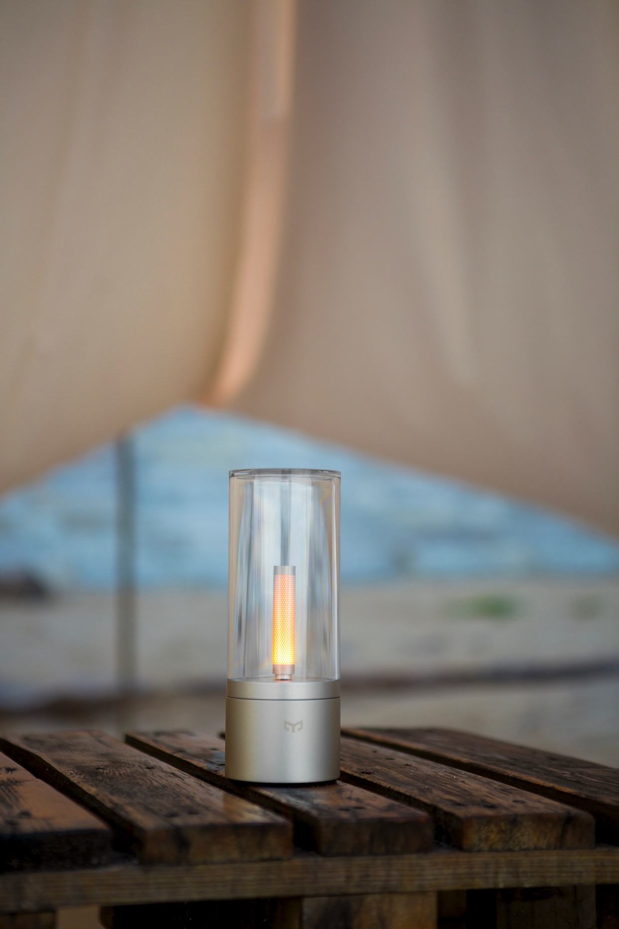 New Yeelight Candela lamp Led Night light rotate to meet the right mood candle-like breathing light stepless dimming