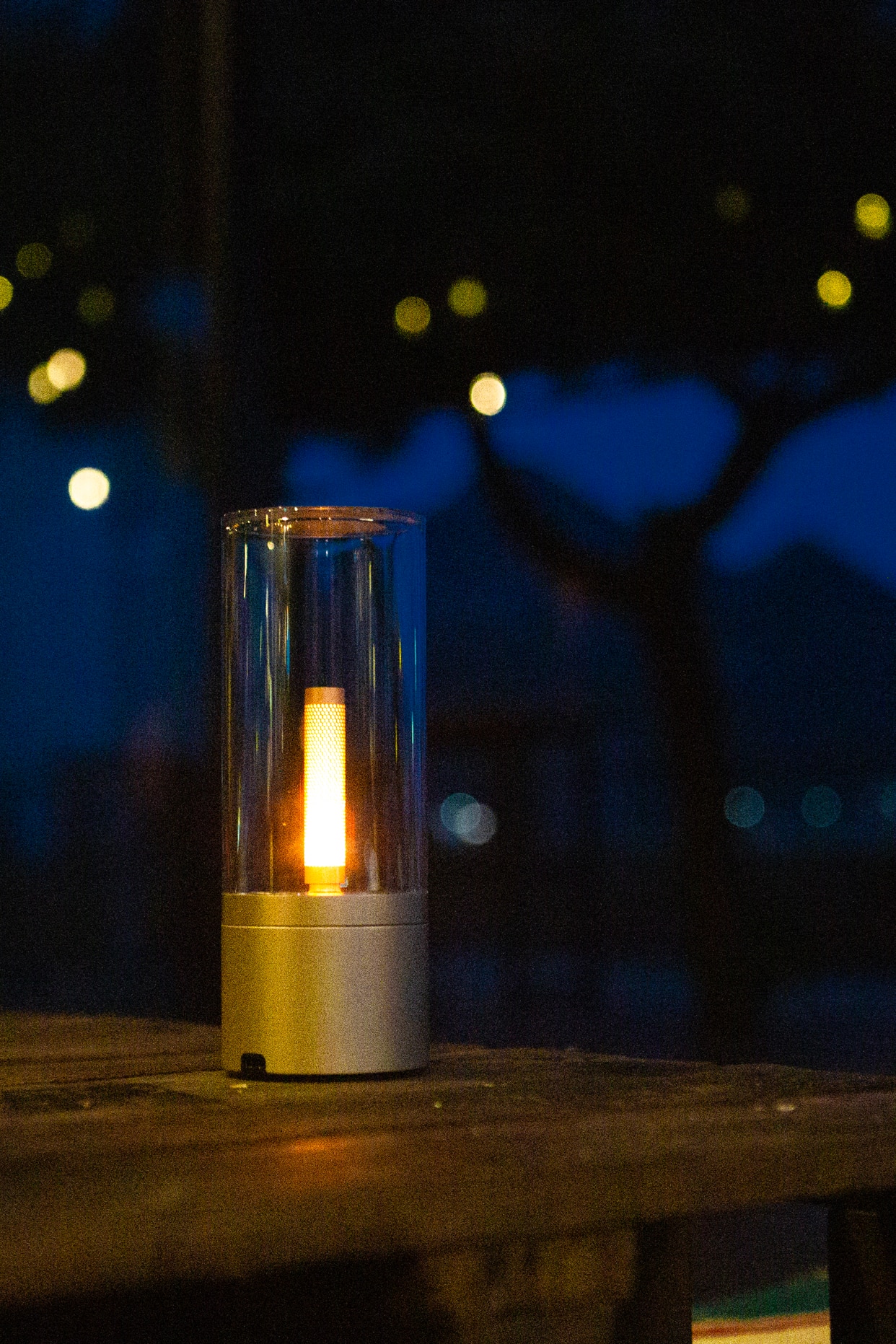 New Yeelight Candela lamp Led Night light rotate to meet the right mood candle-like breathing light stepless dimming
