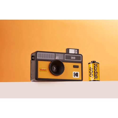 New Kodak i60 35mm Film Camera Retro Film Camera Non-Disposable Camera Strap Flash And Optional