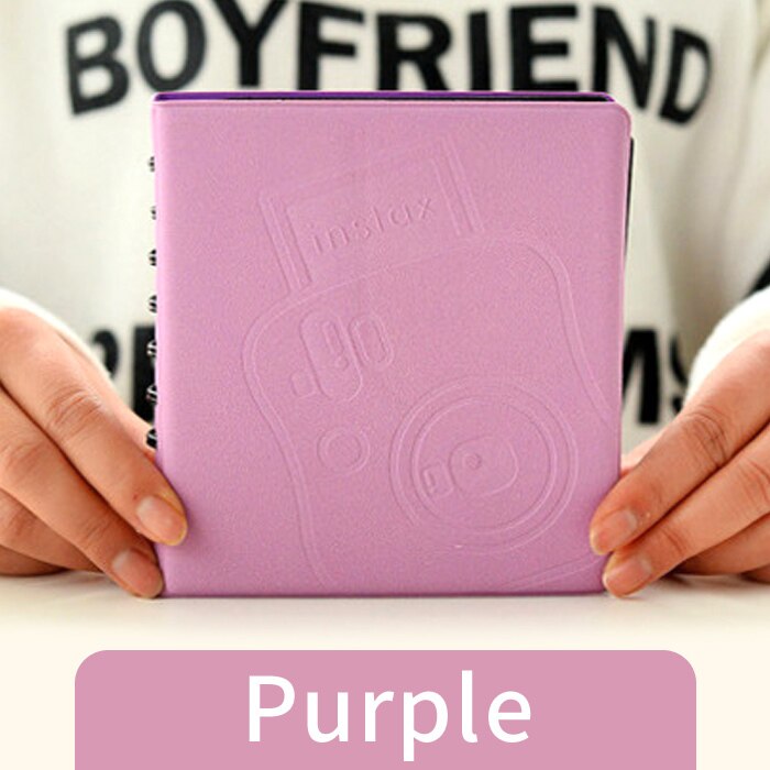 68 Pockets Mini Instant Photo Album Picture Case for Fujifilm Instax Film 7s 8 25 50s 70 90