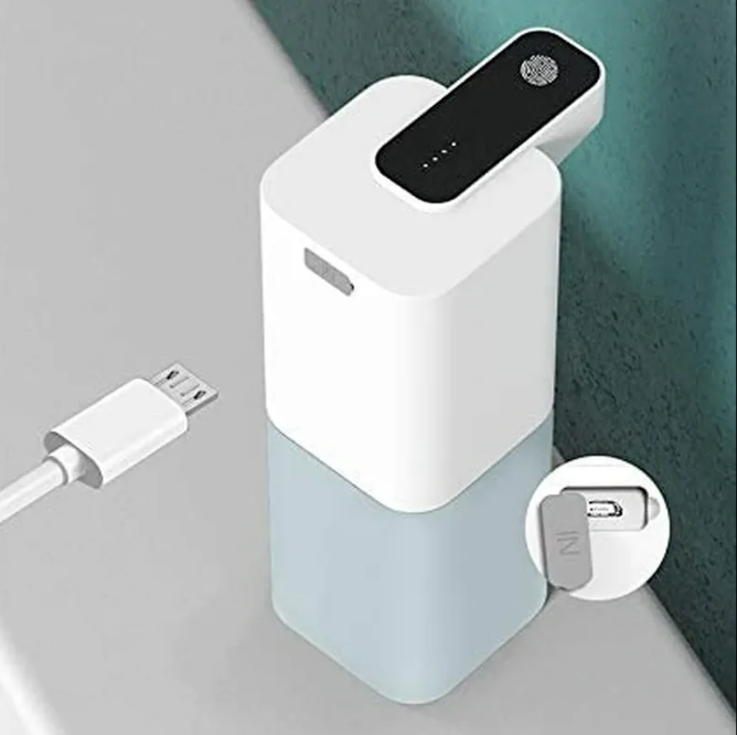 Electric Foam Liquid Soap Dispenser Automatic Soap Dispensers Handwash for Bathroom Touchless Dish Soap Dispenser