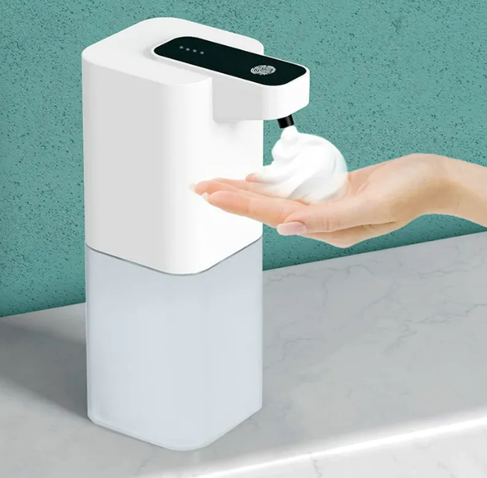 Electric Foam Liquid Soap Dispenser Automatic Soap Dispensers Handwash for Bathroom Touchless Dish Soap Dispenser
