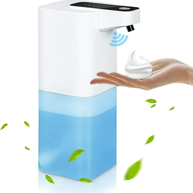 Electric Foam Liquid Soap Dispenser Automatic Soap Dispensers Handwash for Bathroom Touchless Dish Soap Dispenser
