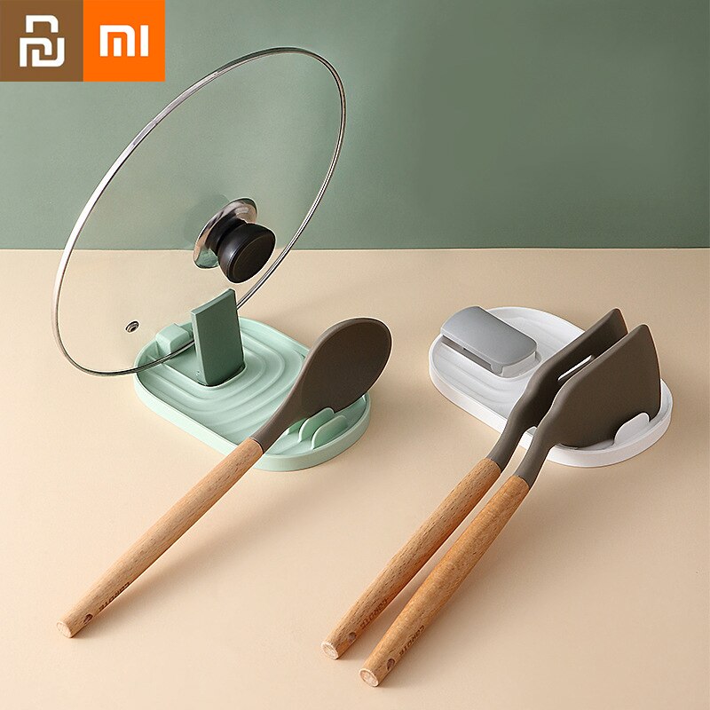 Xiaomi Kitchenware Storage Rack Pan Pan Lid Cover Rack Bracket Spoon Kitchen Gadget Storage Rack
