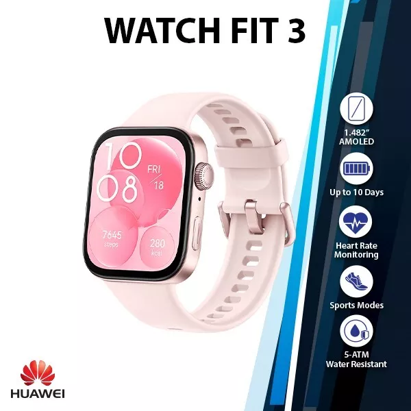 NEW Huawei Watch Fit 3 1.82