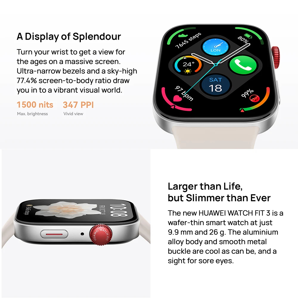 NEW Huawei Watch Fit 3 1.82