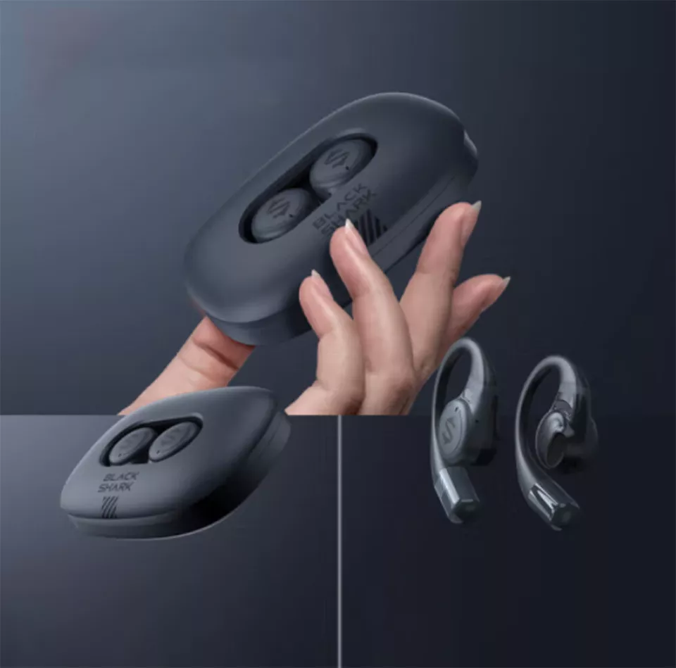 New Black Shark OWS Open Ear Hook Bluetooth Earphones ENC Earbuds