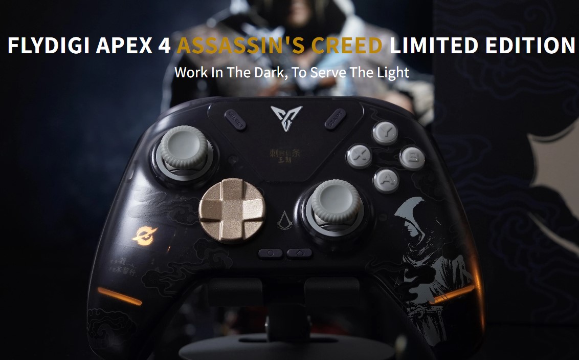 New Flydigi APEX 4 Wireless Controller Assassin's Creed Limited Edition