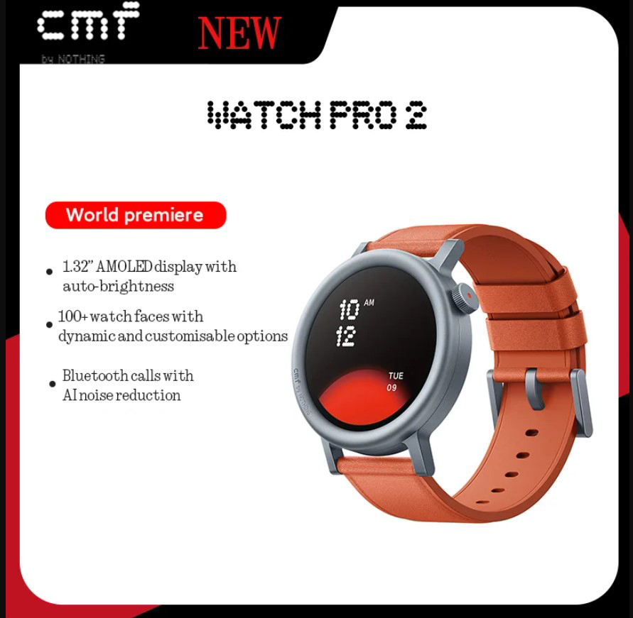 New CMF by Nothing Watch Pro 2 1.32