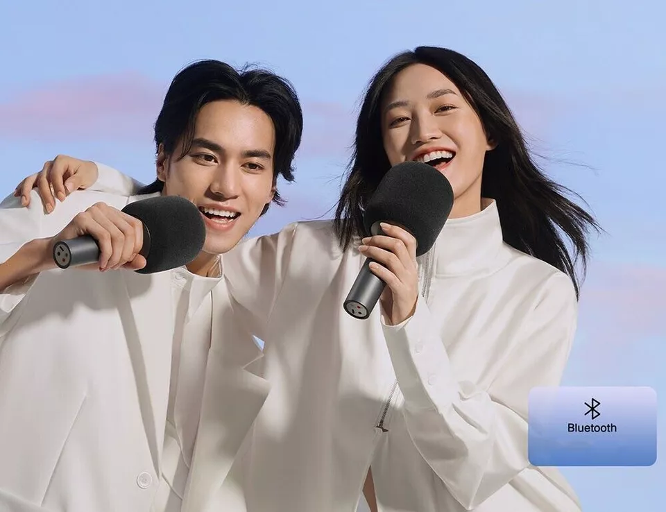 Xiaomi MIJIA Wireless Bluetooth 5.1 Karaoke Microphone Mic KTV Party Speaker