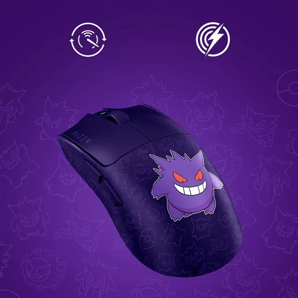 New Razer x Pokémon Gengar Viper V3 Pro Ultra-lightweight Wireless Gaming Mouse