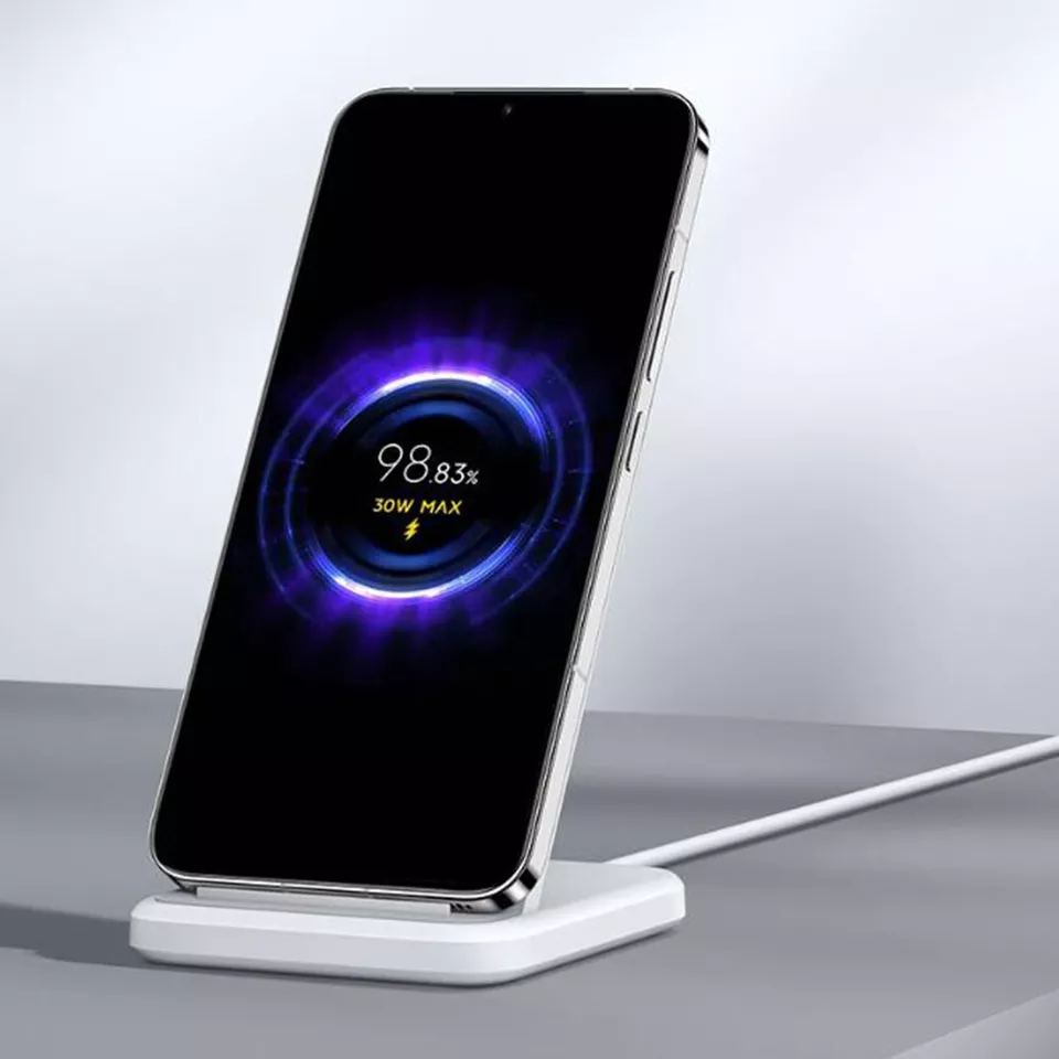 New Xiaomi 30W Vertical Qi Wireless Charger Double Coil Innovative Design