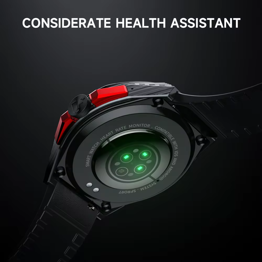 New LOKMAT COMET 2 PRO Smart Watch Bluetooth Calls Watch Waterproof Fitness Tracker Heart Rate
