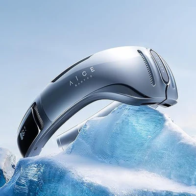 NEW AICE 3 AI Neck Air Conditioner 7000mAh 30H [Full-body Cooling/Heating] [Health Monitor] Neck Cooler Fan