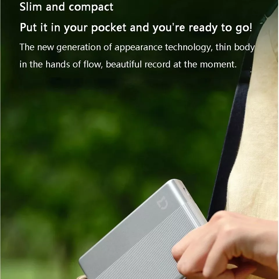 New Xiaomi Pocket Photo Thermal Printer 1S Bluetooth Mini Wireless Ink-less Sticker