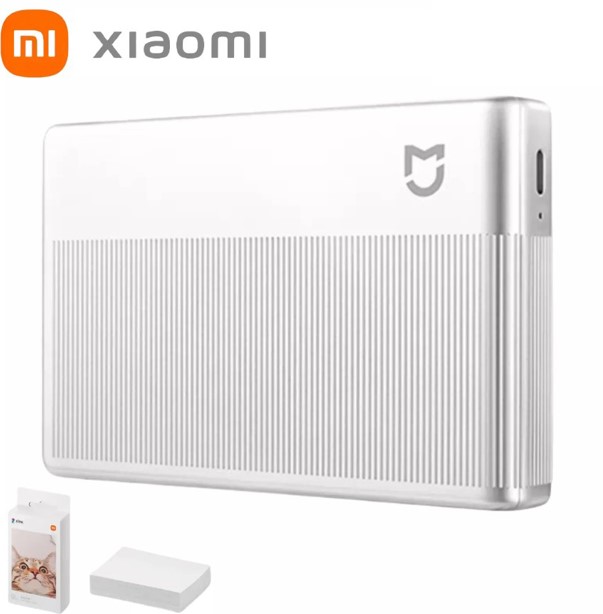 New Xiaomi Pocket Photo Thermal Printer 1S Bluetooth Mini Wireless Ink-less Sticker