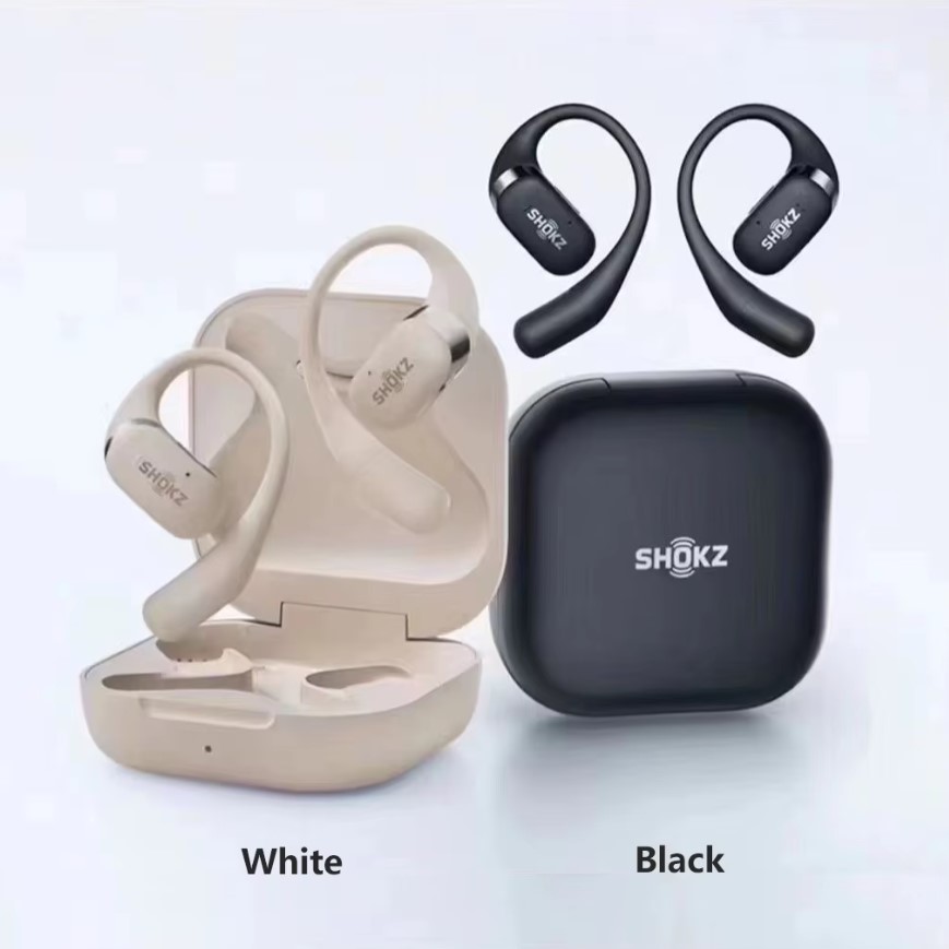 NEW SHOKZ OpenFit Open-Ear True Wireless Bluetooth Earphones with Microphone Earbuds