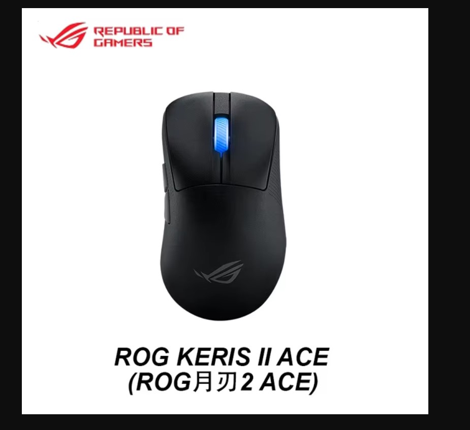 NEW Asus Rog Keris II Ace Mouse Rog Moon Blade 2 Ace Aimpoint Pro 42k Sensor 8k 4k  Wireless Bluetooth Wired Custom