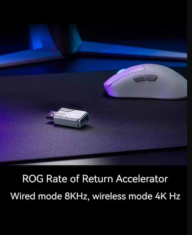 NEW Asus Rog Keris II Ace Mouse Rog Moon Blade 2 Ace Aimpoint Pro 42k Sensor 8k 4k  Wireless Bluetooth Wired Custom