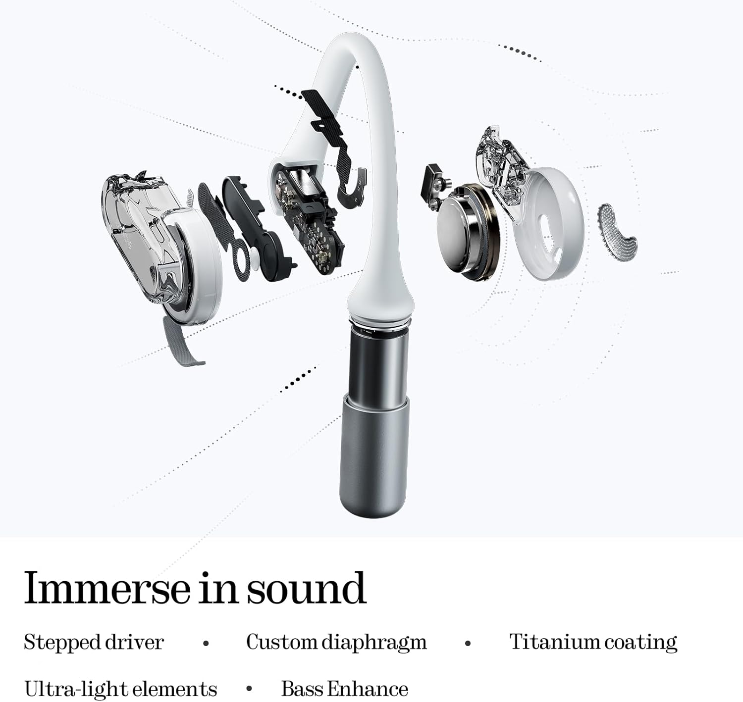 New Nothing Ear Open Wireless HIFI Slim and See Through Bluetooth Earphones