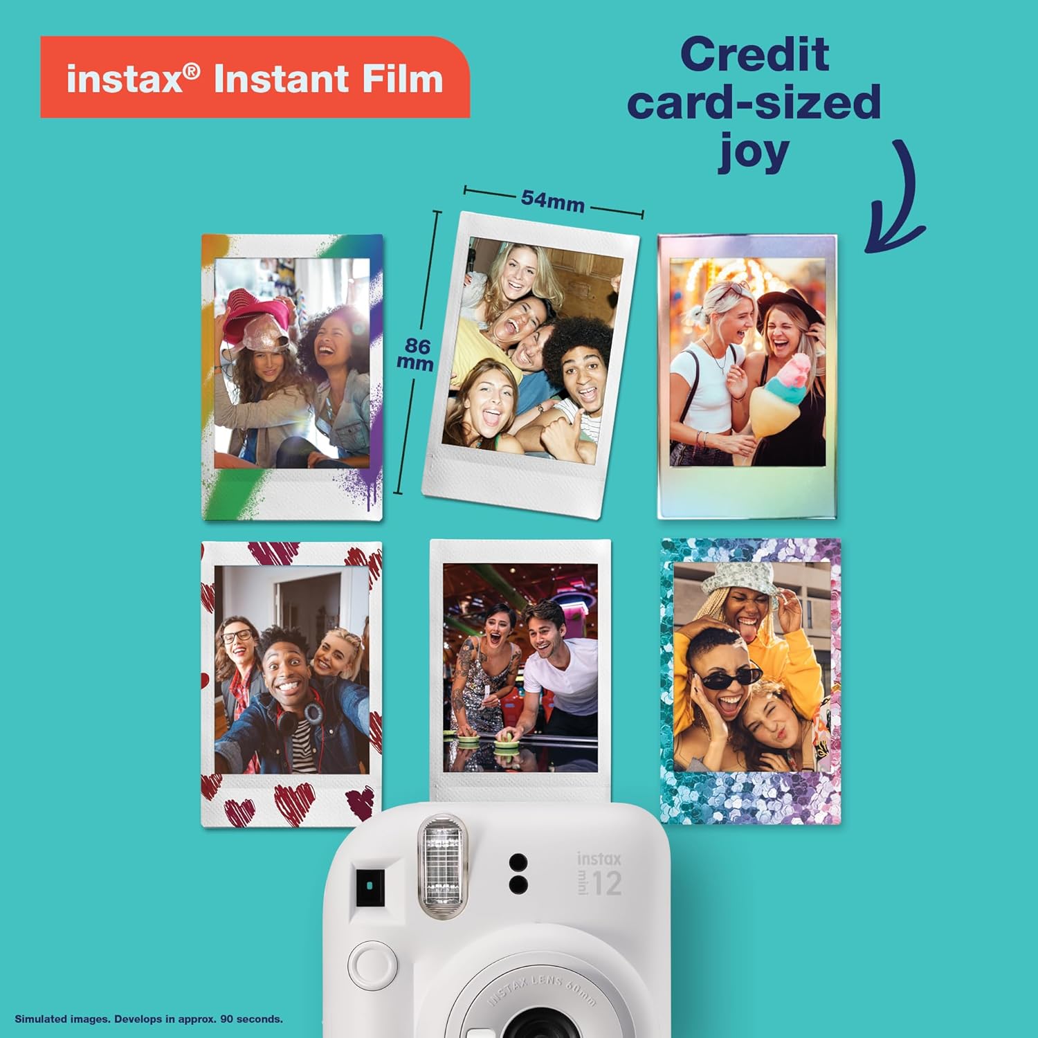 NEW Fujifilm Instax Mini 12 Compact Instant Film Camera