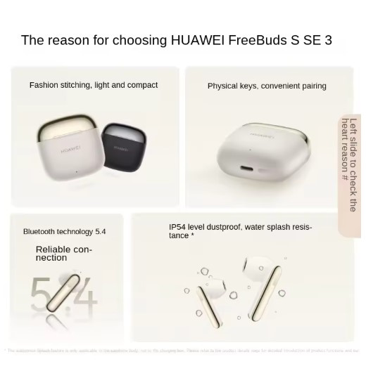 New HUAWEI FreeBuds SE 3 Earbuds  Earphones