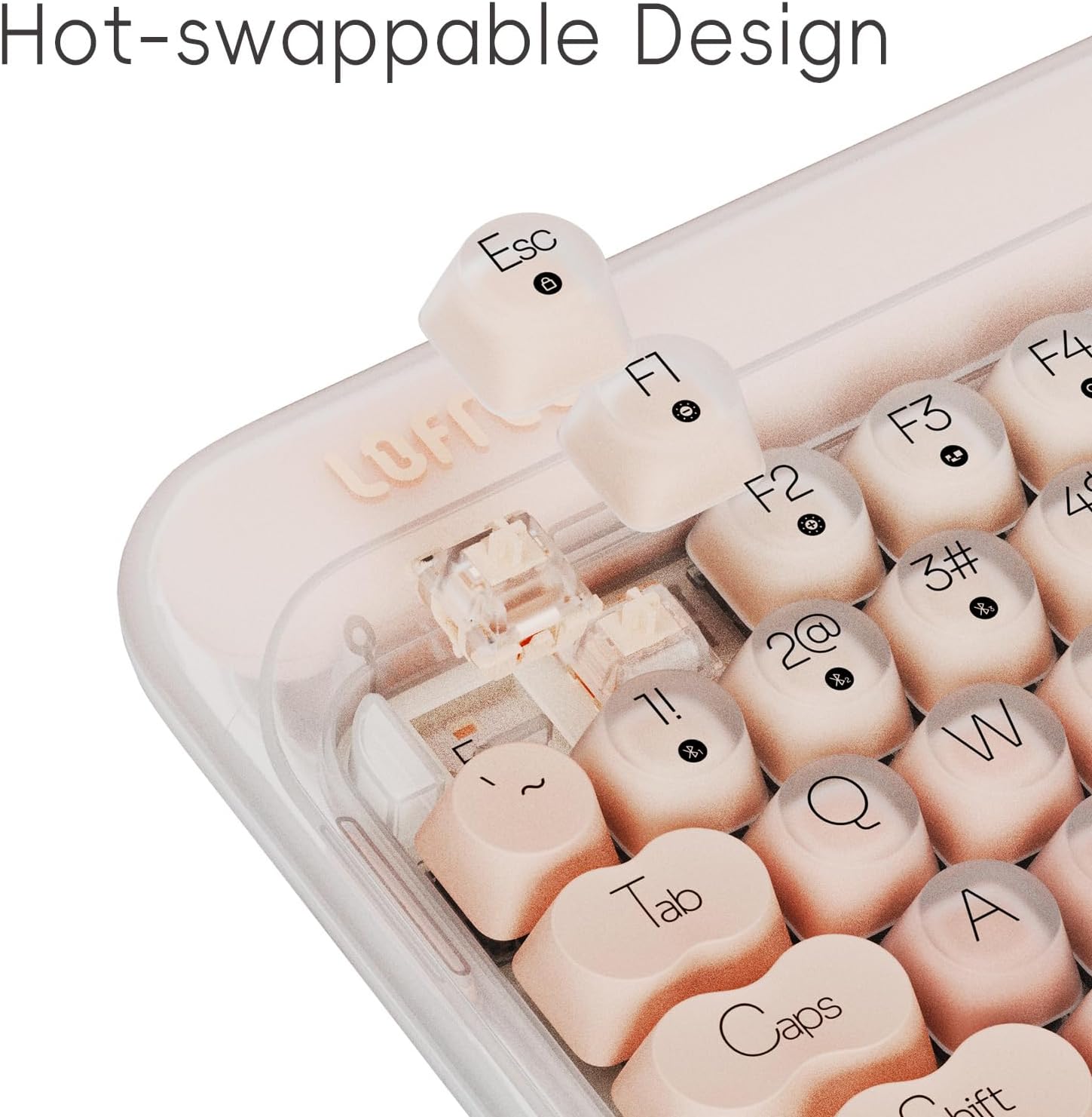 New Lofree Dot 2 Foundation Wireless Mechanical Keyboard Gasket Backlit Linear