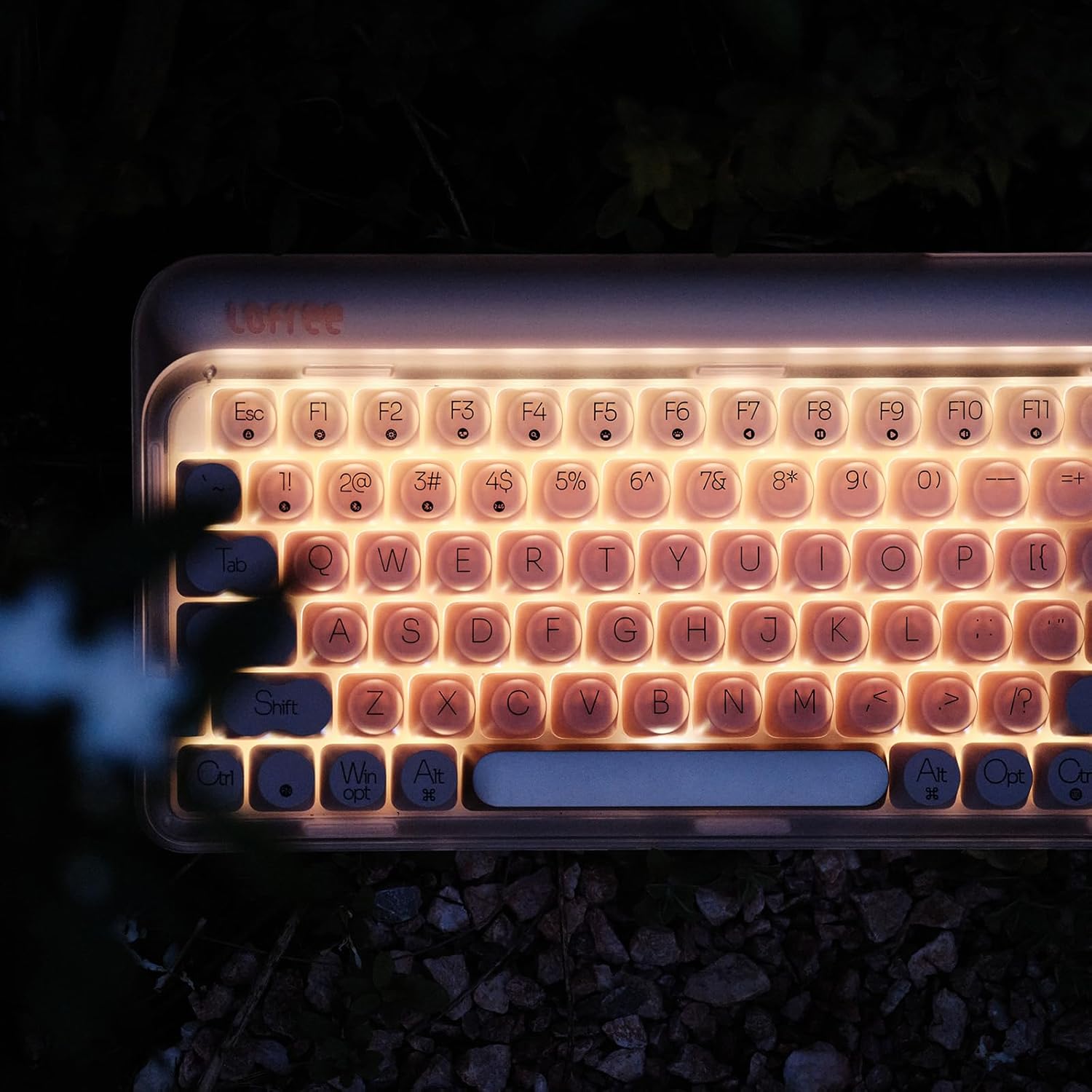 New Lofree Dot 2 Foundation Wireless Mechanical Keyboard Gasket Backlit Linear