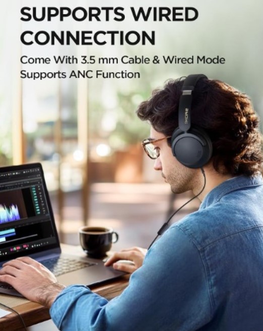 New 1MORE SonoFlow Pro Wireless ANC Over-Ear Headphones