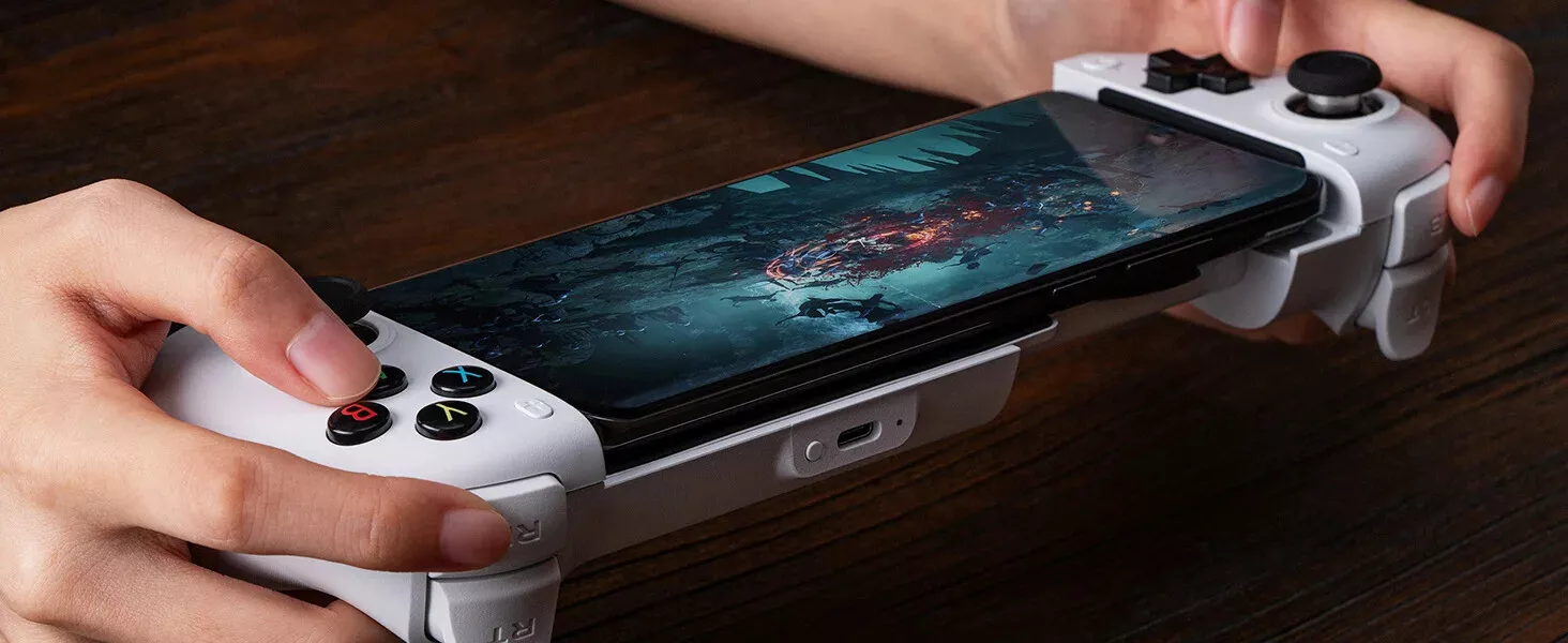 New 8Bitdo Ultimate Mobile Gaming Controller Bluetooth Hall Joystick For Android