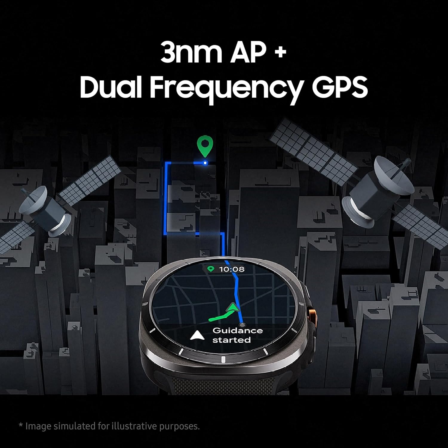 New Global version Samsung Galaxy Watch Ultra White with Galaxy AI Smart Watch 47mm Health Monitoring Fitness Tracker