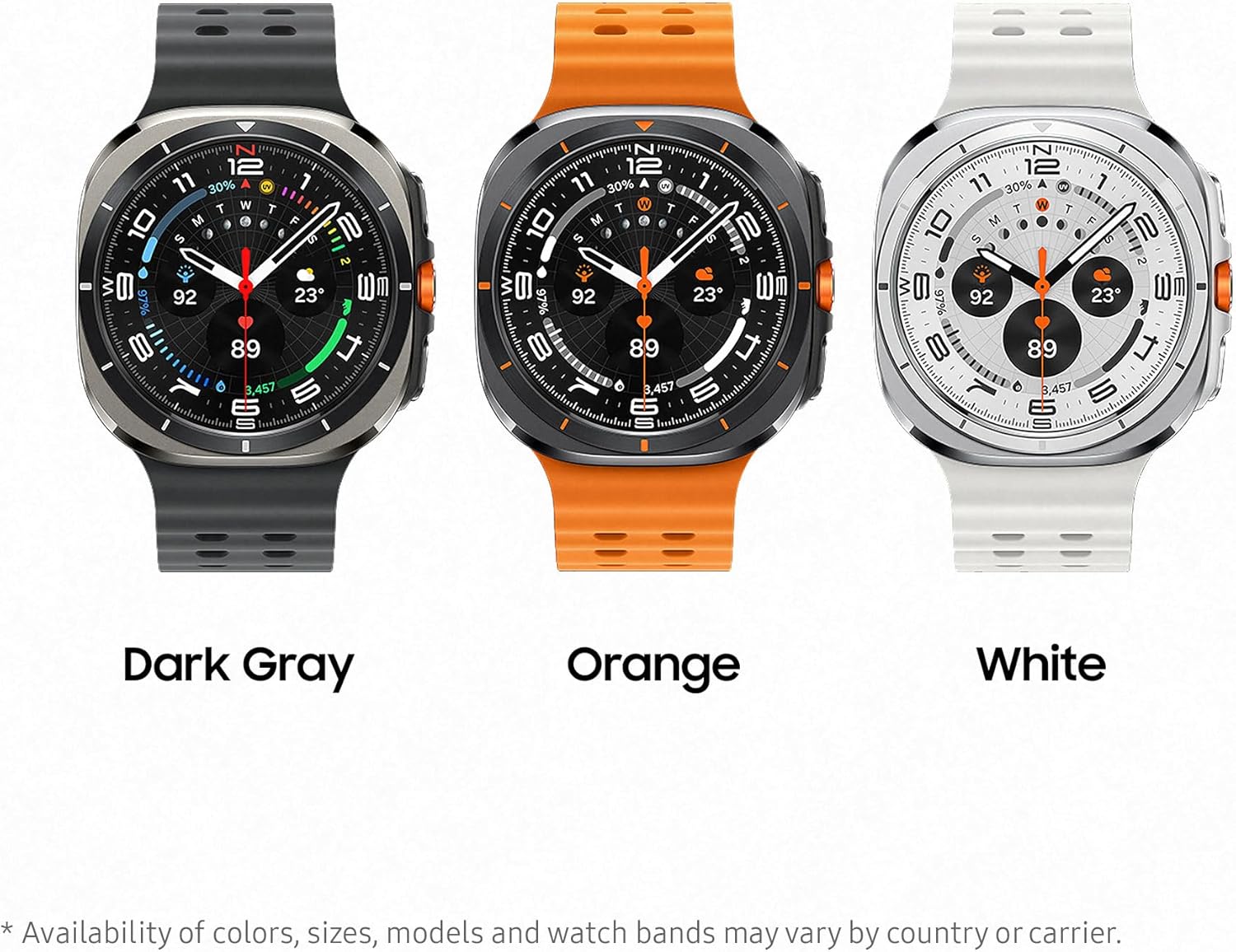 New Global version Samsung Galaxy Watch Ultra White with Galaxy AI Smart Watch 47mm Health Monitoring Fitness Tracker