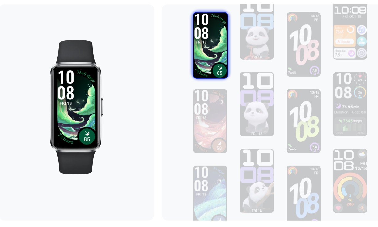 2025 NEW HUAWEI Band 10 Smartwatch AMOLED Screen NFC Heartrate BLood Oxygen Fitness Smart Band