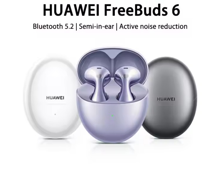 New HUAWEI FreeBuds 6 Pleasant Wireless Earphones Bluetooth 5.2