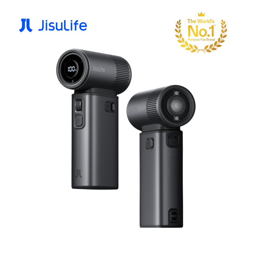 2025 NEW JisuLife Ultra 2 Handheld Fan 100W 9000mAh high-capacity battery