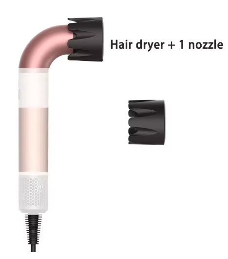 NEW HD18 high-power hair dryer dries hair quickly lightweight body, low noise comes with various types of air nozzles