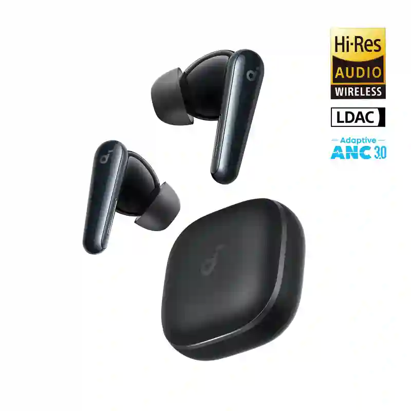 New Soundcore Liberty 5 by Anker Noise-Cancelling Wireless Earbuds 2x Stronger Voice Reduction Real-Time Adaptive Noise Cancellation