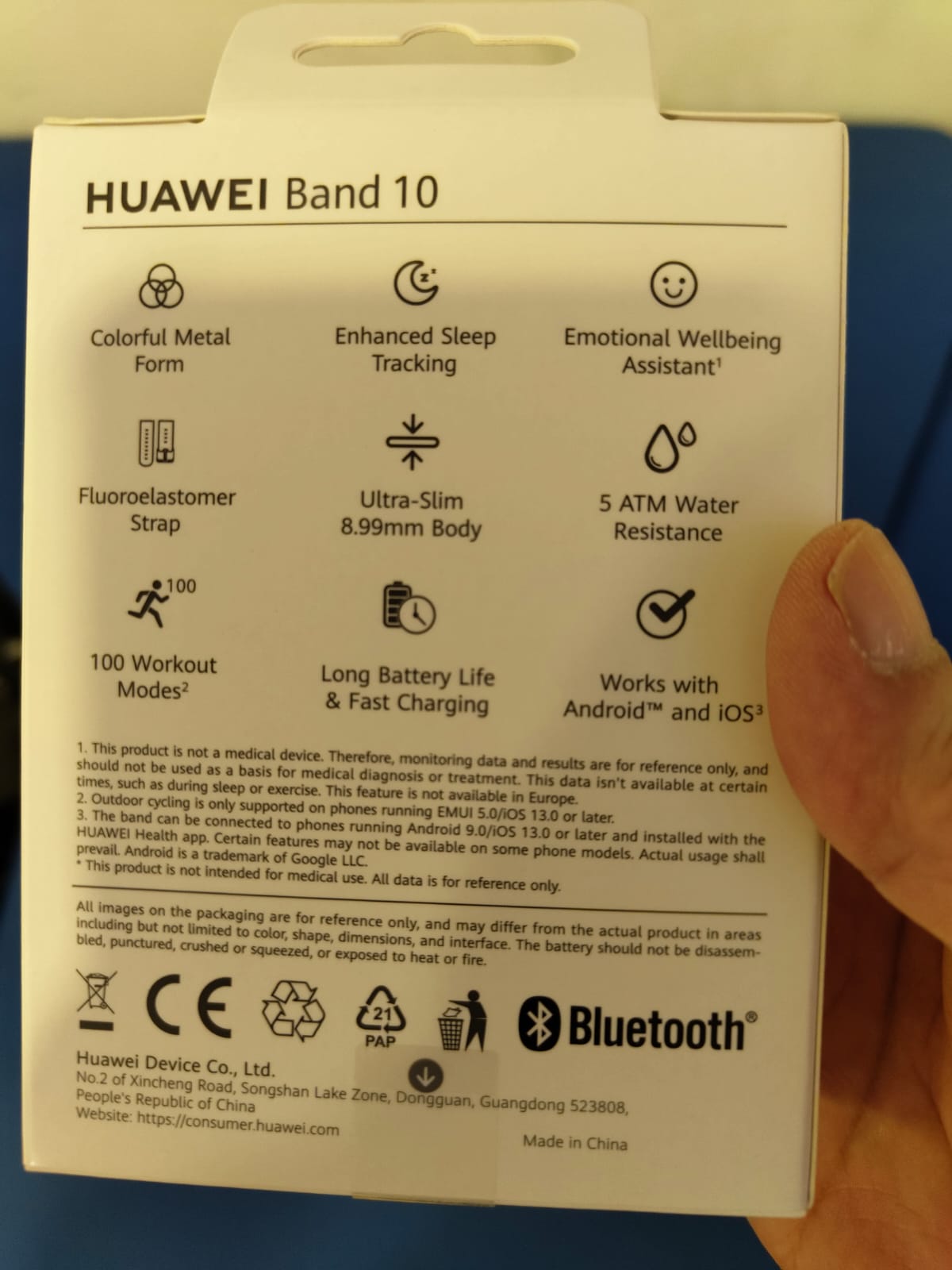 2025 NEW HUAWEI Band 10 Smartwatch AMOLED Screen NFC Heartrate BLood Oxygen Fitness Smart Band