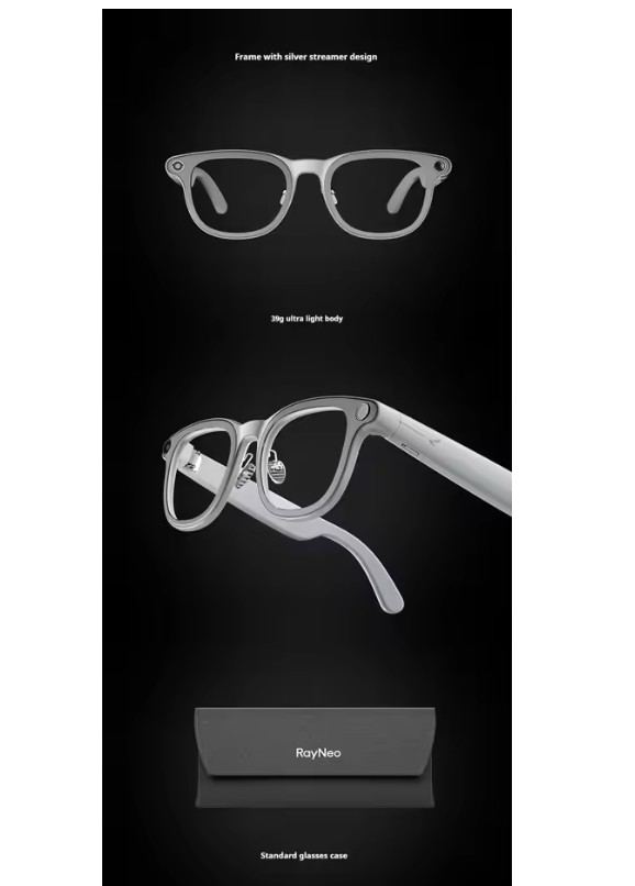 2025 New RayNeo V3 Slim AI Photography Smart Glasses