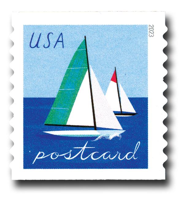 2023 Sailboats Postcard