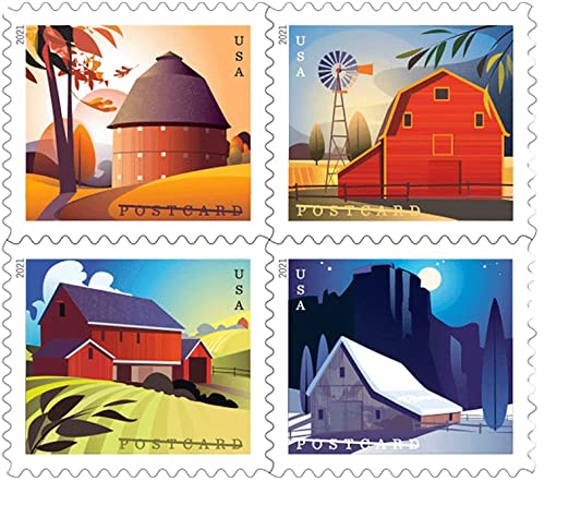 Barn 2021(Postcard Stamps)