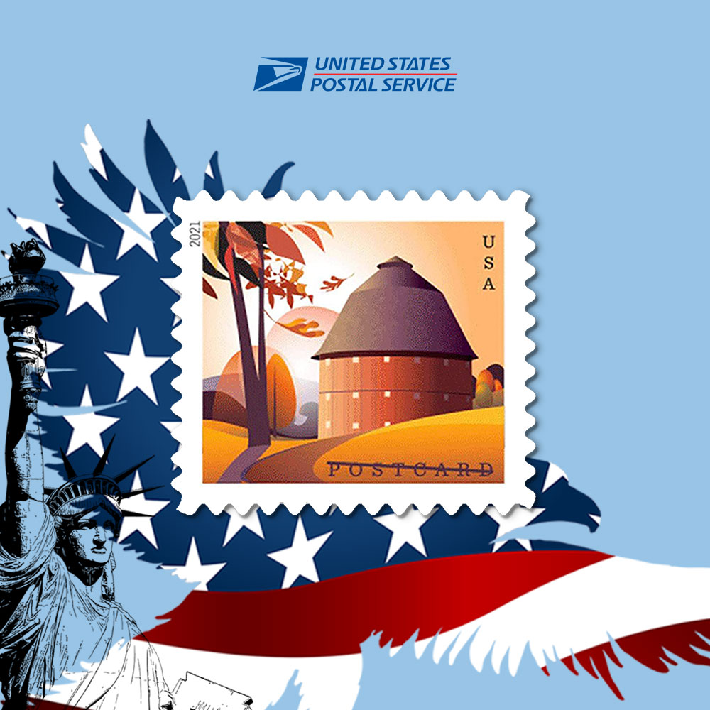 Barn 2021(Postcard Stamps)