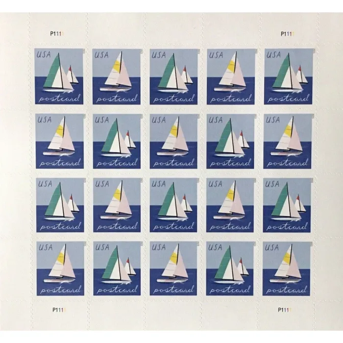 2023 Sailboats Postcard