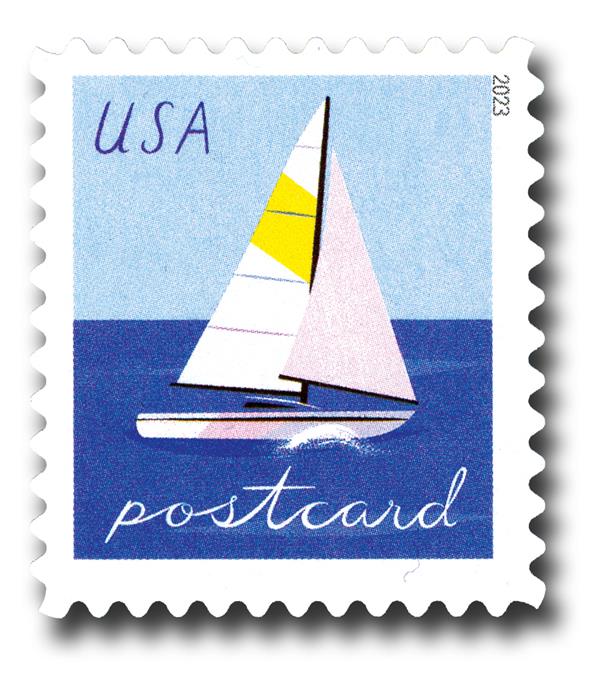 2023 Sailboats Postcard
