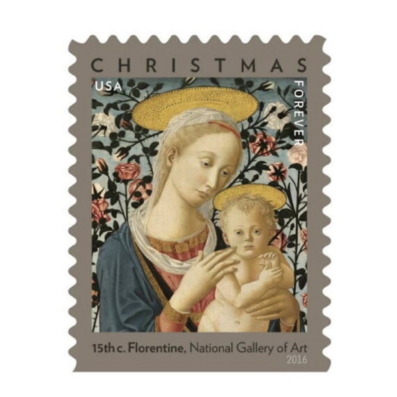 Christmas Florentine Madonna and Child 2016