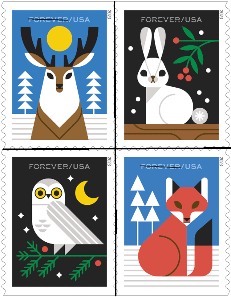 2023 Winter Woodland Animals